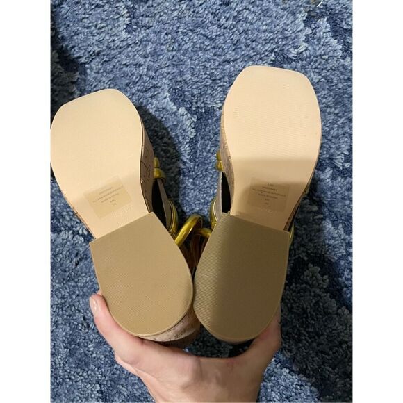 Nine West Corke Ankle Strap Platform Sandal Women’s 8.5 With Box New - Picture 6 of 8